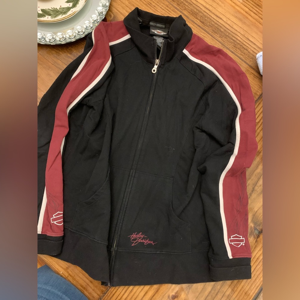 Women’s Harley zip up sweatshirt